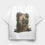 Holly Christmas Berry, Tricou Oversize Barbati (Unisex)