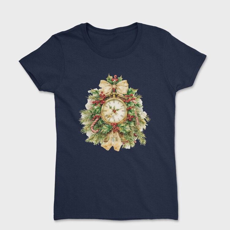 Holly Clock Mistletoe, Tricou Femei