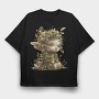 Holly Fairy Crown, Tricou Oversize Barbati (Unisex)