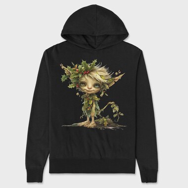 Holly Harvest Fairy, Hanorac Oversize Barbati (Unisex)