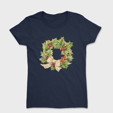 Holly Wreath Bow, Tricou Femei