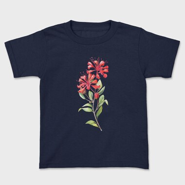 Honeysuckle Flowers 01, Tricou Copii