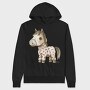 Horse Floral Jacket, Hanorac Oversize Barbati (Unisex)
