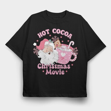 Hot Cocoa Christmas, Tricou Oversize Barbati (Unisex)
