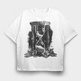 Hour Glass Sand Glow, Tricou Oversize Barbati (Unisex)
