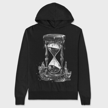 Hourglass Dripping, Hanorac Oversize Barbati (Unisex)