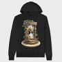 Hourglass Holly Garden, Hanorac Oversize Barbati (Unisex)
