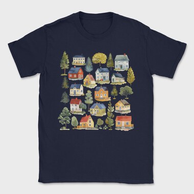 Houses 1, Tricou Barbati (Unisex)