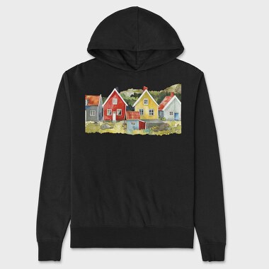 Houses 14 Houses 14, Hanorac Oversize Barbati (Unisex)