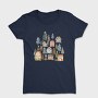 Houses 16 Nordic House Clipart, Tricou Femei
