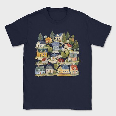 Houses 2, Tricou Barbati (Unisex)