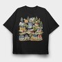 Houses 2, Tricou Oversize Barbati (Unisex)
