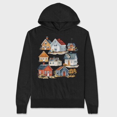 Houses 5, Hanorac Oversize Barbati (Unisex)