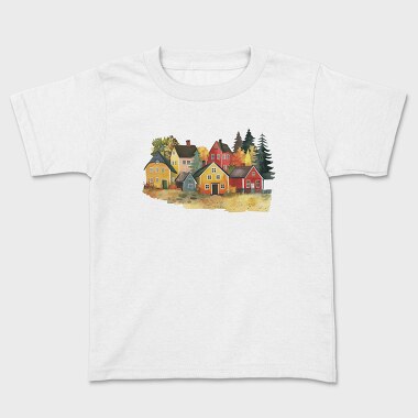Houses In Autumn, Tricou Copii
