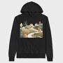 Houses In Countryside, Hanorac Oversize Barbati (Unisex)