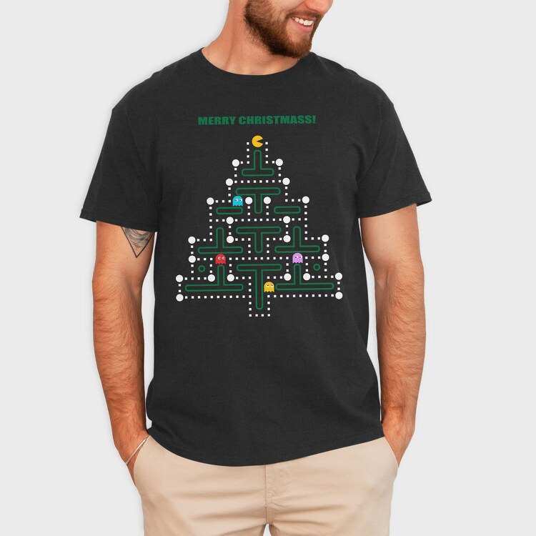 Pacmanmassemasse, Tricou Barbati (Unisex)