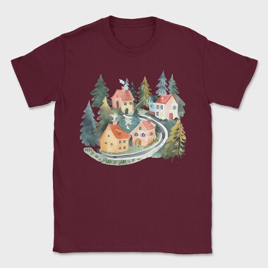 Houses Nature Nest, Tricou Barbati (Unisex)