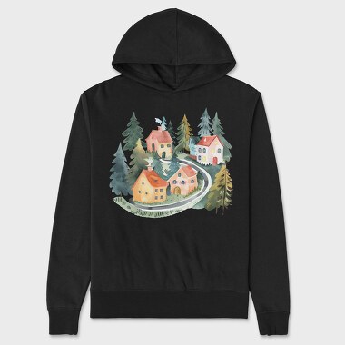 Houses Nature Nest, Hanorac Oversize Barbati (Unisex)