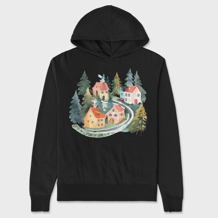 Houses Nature Nest, Hanorac Oversize Barbati (Unisex)