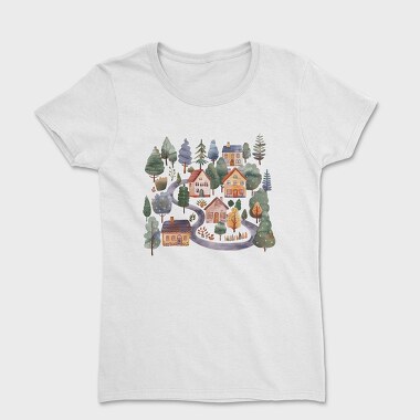 Houses Nature Path, Tricou Femei