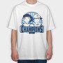 Champions Since 1981, Tricou Oversize Barbati (Unisex)