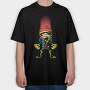 X Force Captain, Tricou Oversize Barbati (Unisex)