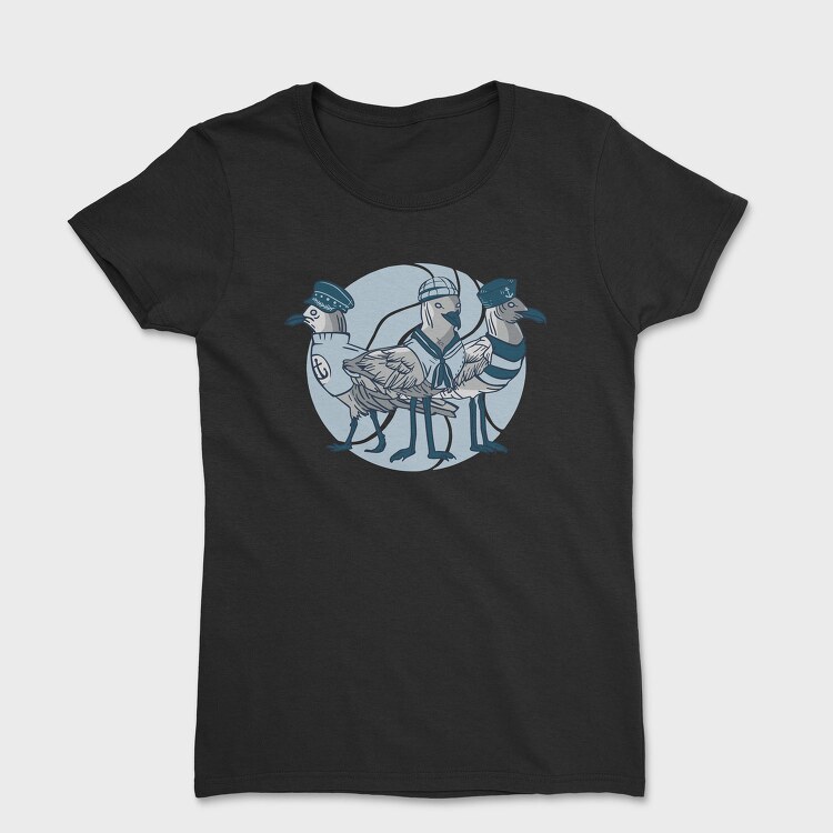 Seagulls Sailors, Tricou Femei