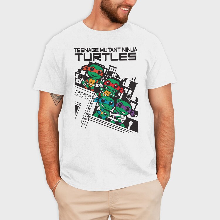 Teenage Mutant Ninja Turtles, Tricou Barbati (Unisex)