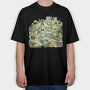 Houses In Country Side, Tricou Oversize Barbati (Unisex)