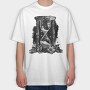 Hour Glass Sand Glow, Tricou Oversize Barbati (Unisex)
