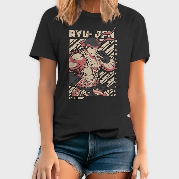 Ryu Street Fighter, Tricou Barbati (Unisex)