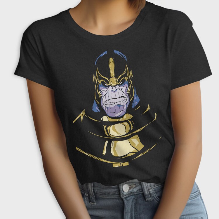 Thanos Face Mask, Tricou Femei