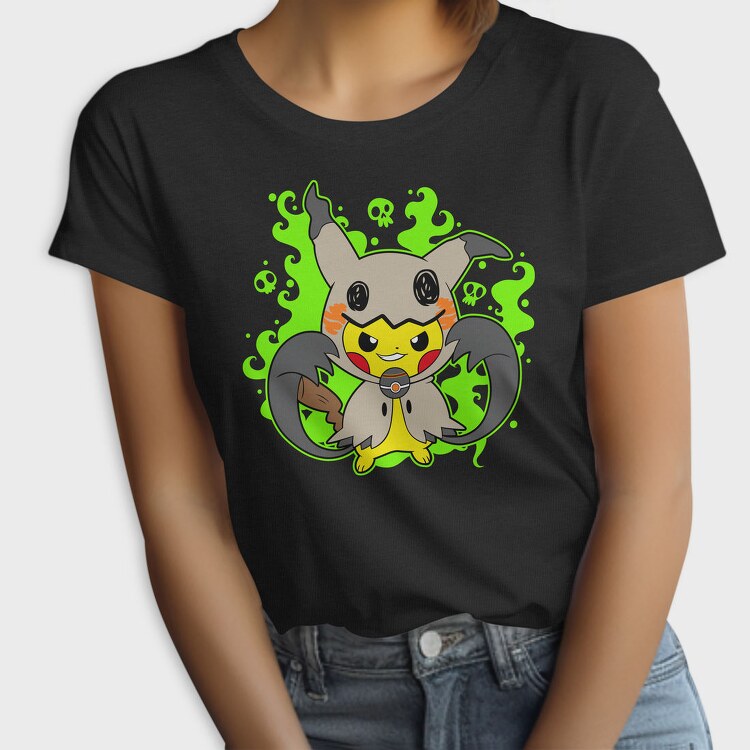 Pikachu Ghost Howl, Tricou Femei