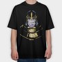 Thanos Face Mask, Tricou Oversize Barbati (Unisex)