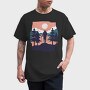 Hiking Sunset, Tricou Barbati (Unisex)