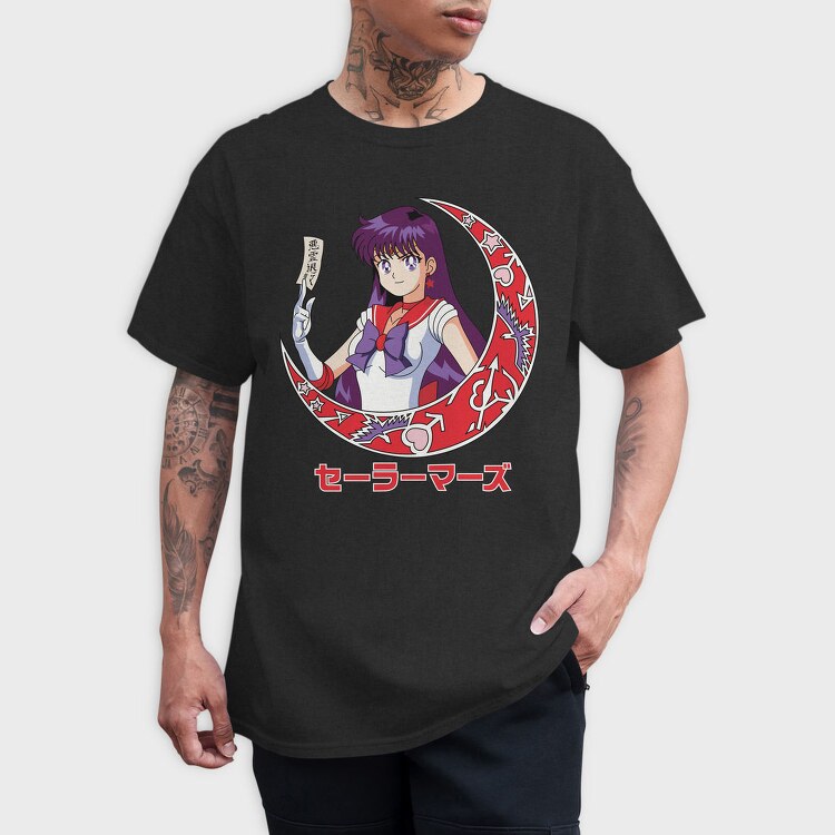 Sailor Mars Moon, Tricou Barbati (Unisex)