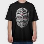 Red Eyes Sketch, Tricou Oversize Barbati (Unisex)