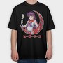 Sailor Mars Moon, Tricou Oversize Barbati (Unisex)