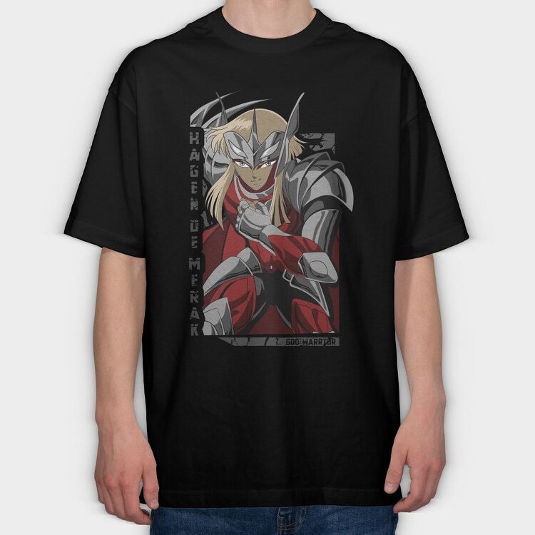 Hagendorak Warrior, Tricou Oversize Barbati (Unisex)