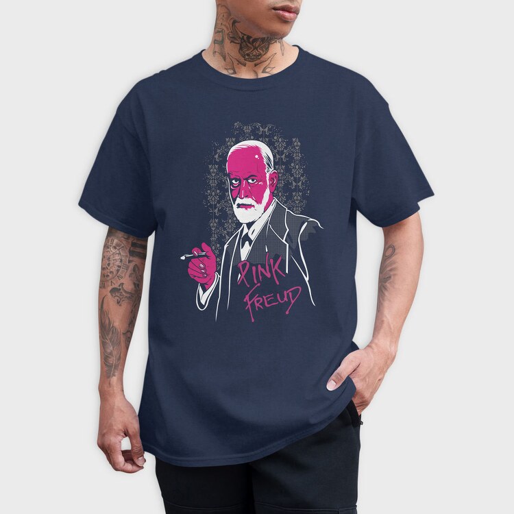 Pink Freud, Tricou Barbati (Unisex)