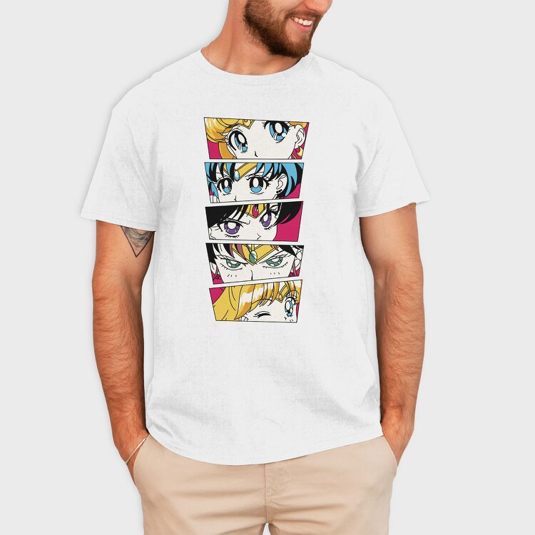 Sailor Moon Eyes, Tricou Barbati (Unisex)