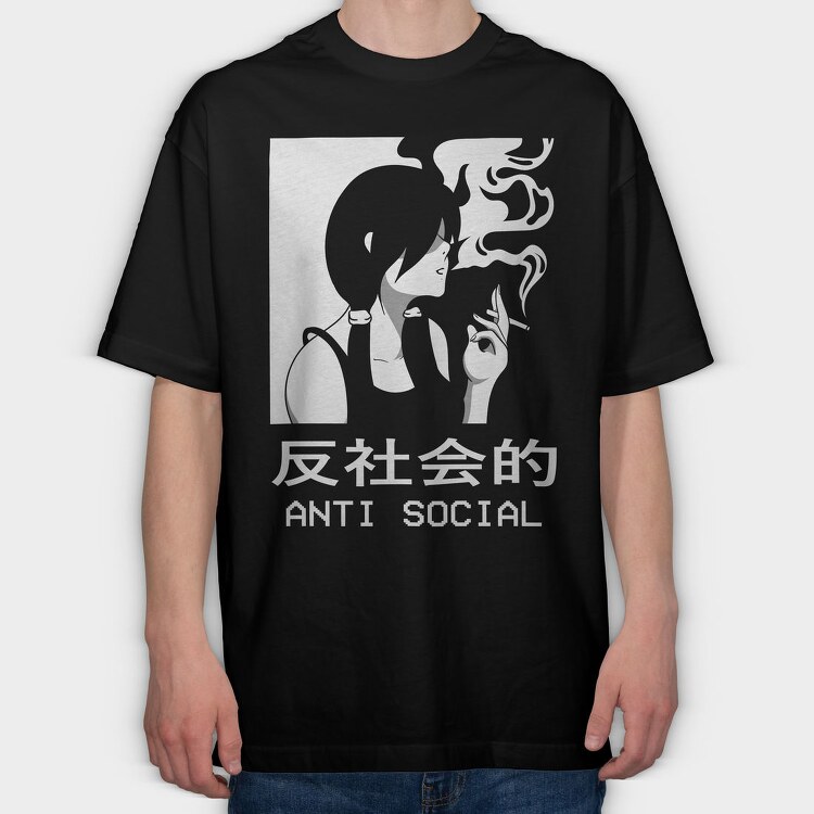 Dancing Moonlight, Tricou Oversize Barbati (Unisex)