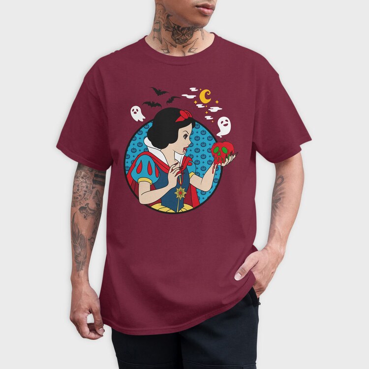 Halloween Snow White, Tricou Barbati (Unisex)