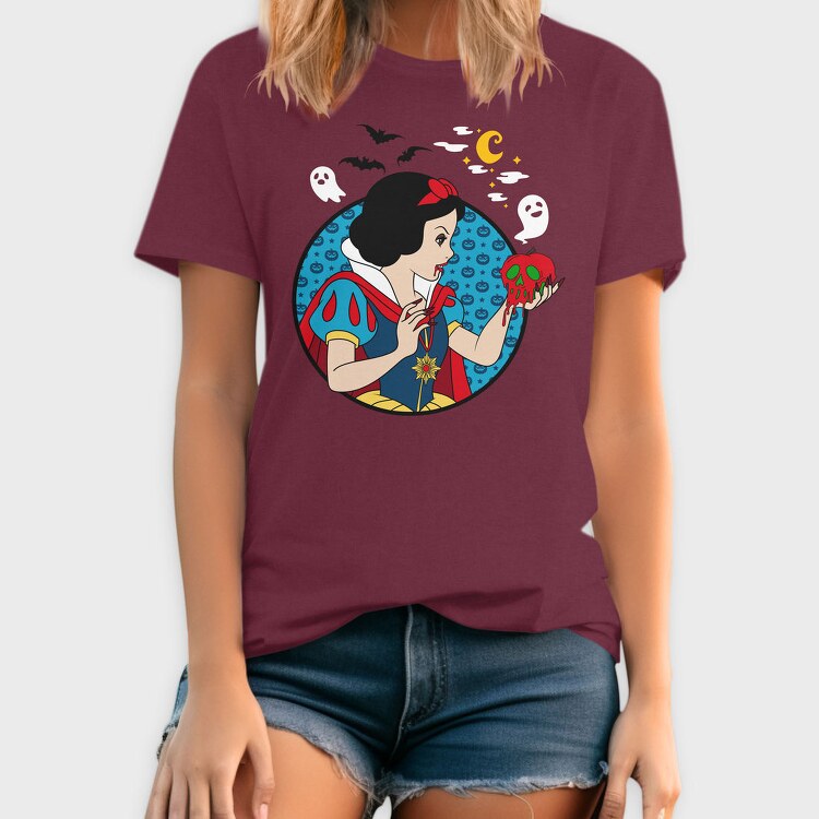 Halloween Snow White, Tricou Barbati (Unisex)