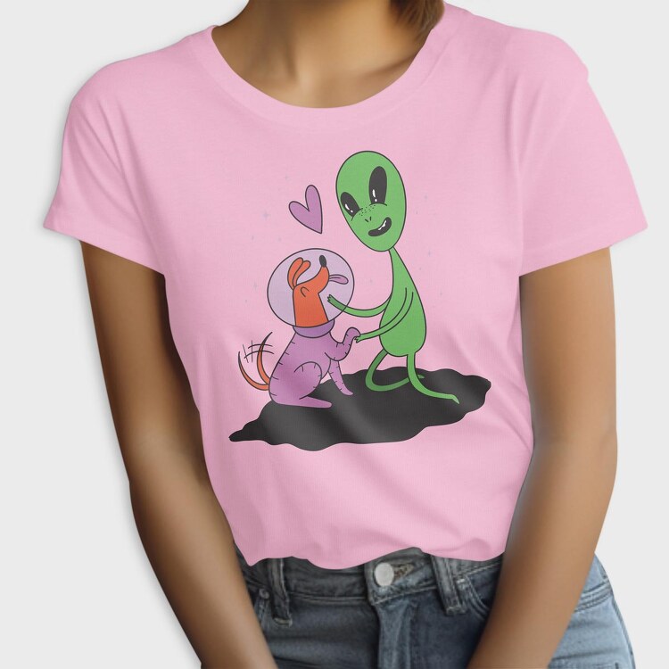 Alien Dog, Tricou Femei