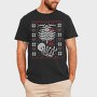 Pixelated Hearts, Tricou Barbati (Unisex)