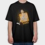 Hando Warrior, Tricou Oversize Barbati (Unisex)