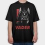 Darth Vader Face, Tricou Oversize Barbati (Unisex)