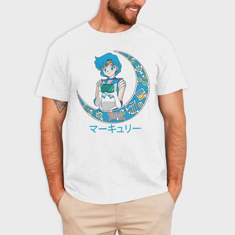 Sailor Moon Moonlight 1, Tricou Barbati (Unisex)