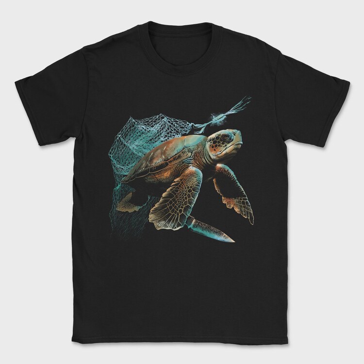 Seaturtle Release, Tricou Barbati (Unisex)